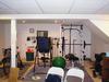 My home gym - I no longer use the inversion table, but do a lot of TRX